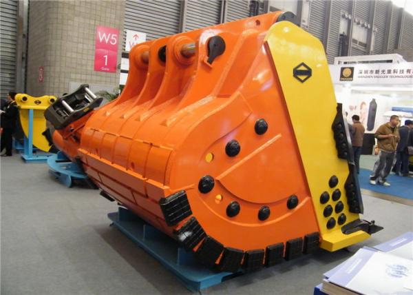 Buy cheap Heavy Duty Excavator Digging Bucket 1-8 Cubic Meter from wholesalers