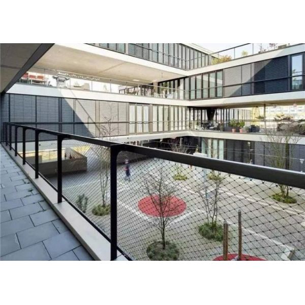 Stainless Steel Rope Mesh 7*19 Ferrule Cable Mesh for Zoo Netting