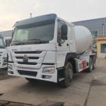 HOWO 375 Used Cement Trucks Old Concrete Mixer