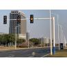 Buy cheap 8m Hot Dip Galvanized Traffic Signal Pole Wind Resistance from wholesalers