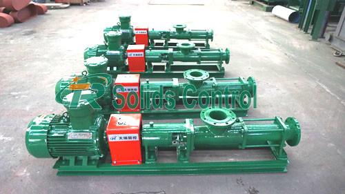 Buy cheap Solid Control Screw Type Pump G Series 0.3Mpa Pressure 7.5kw Power 386kg Weight from wholesalers