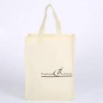 Elegant Durable Non Woven Fabric Bags For Supermarket Wash In Cold Water