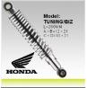 Buy cheap Tunning Biz Motorcycle Rear Shocks Fit for Honda , Biz C100 C125 Motorcycle Parts from wholesalers