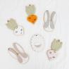 Buy cheap Sheep Bunny Personalised Silicone Teether BPA Free For Newborn Baby from wholesalers