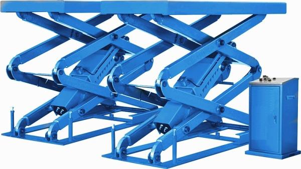 Buy cheap 8000lbs High Rise In Ground Scissor Lift Speed Of Rise 50 Seconds from wholesalers