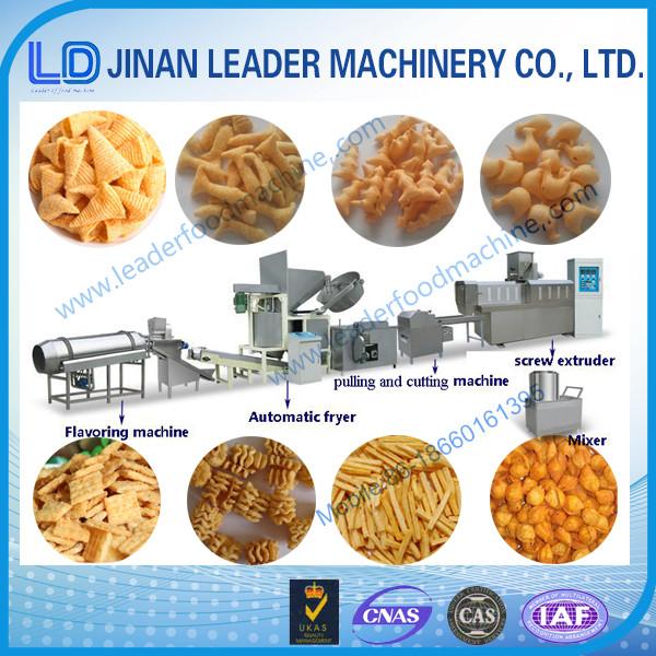 Buy cheap Small bugles corn chips fried wheat flour snacks processing equipments from wholesalers