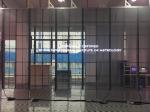 Indoor Transparent Glass Slim Pixel Led Display P10 , Led Video Screen For Mall