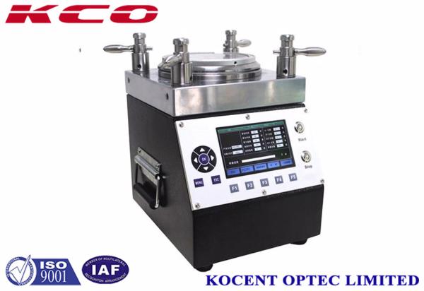 Buy cheap PM6800 Corner Pressure Fiber Optic Polishing Machine Intelligent Patch Cord Grinding Device from wholesalers