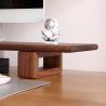 Buy cheap walnut Laptop Monitor Stand Riser - Wooden Desktop Shelf for Computer Laptop Printer TV Cellphone Stand from wholesalers