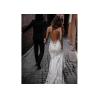 Buy cheap Fashion Mermaid Wedding Dress Deep V Neck Sleeveless Backless Beading from wholesalers