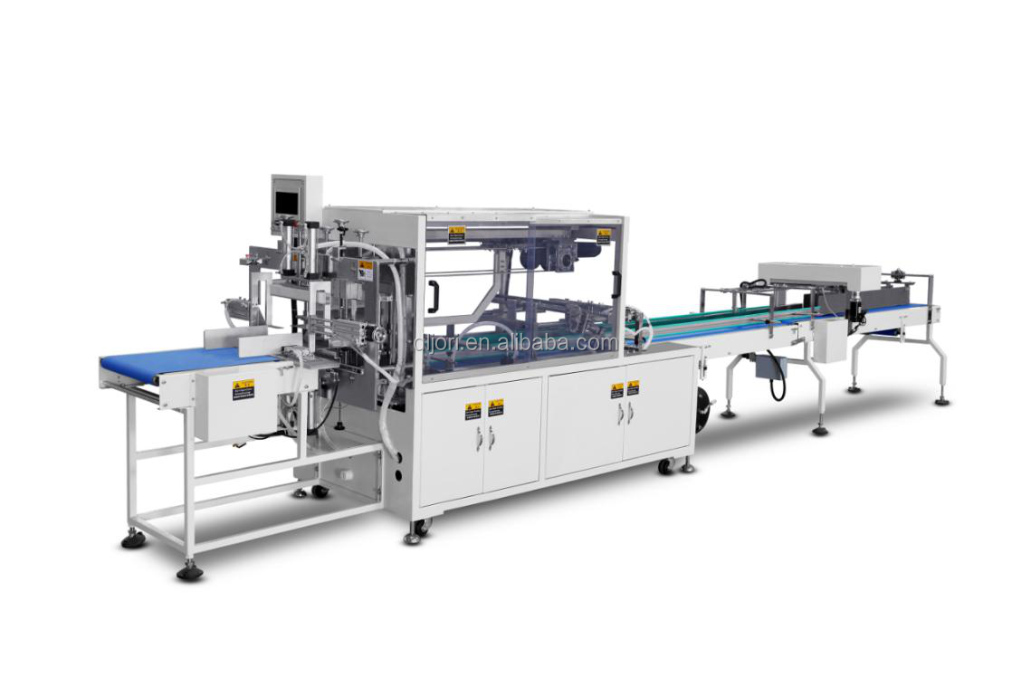 Semi Automatic Effective Toilet Tissue Paper Packing Machine Multi Rolls Kitchen Rolls Packing Machine