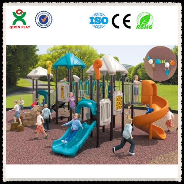 Buy cheap Preschool Play Equipment Outdoor Playground for Schools QX-006C from wholesalers