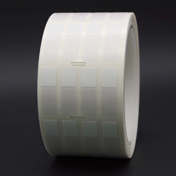Buy cheap 9.5x30-12mm 2mil White Matte Translucent Vinyl Permanent Waterproof Adhesive Labels from wholesalers