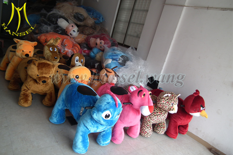 Hansel high quality coin operated animal rides for children