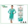 Buy cheap Nonwoven Disposable Visitor Coats With Shirt Collar from wholesalers
