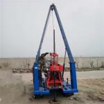 XYX-200 Wheel Hydraulic Core Drilling Machine Trailer Type 200m Engineering