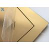 Buy cheap Golden 2mm Acrylic Mirror Sheet Decorative Wall Plexi Glass Panel from wholesalers