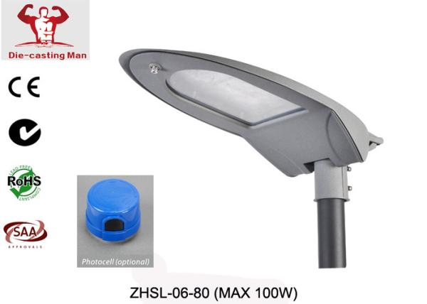 Buy cheap IP66 Photocell Dmmiable High Power LED Street Light 80w 100w 2700K - 6500K from wholesalers