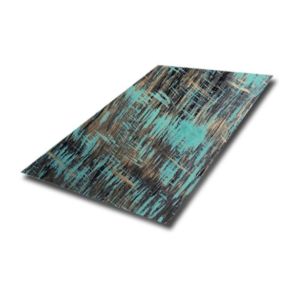 Buy cheap 304 316 Antique Copper Decorative Stainless Steel Sheet Metal Crafts PVD Color Coating from wholesalers