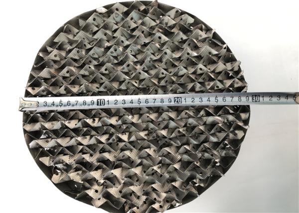 Buy cheap Petrochemical Metal Structured Packing Filler Hole 0.4 ~ 0.5mm Corrosion Resistant from wholesalers
