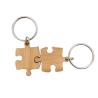 Buy cheap Bamboo Wooden Matching Puzzle Keychain Engraving UV Printing from wholesalers