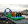 Buy cheap PVC Tarpaulin Inflatable Sports Games / Inflatable Obstacle Course For Kids from wholesalers