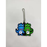 Buy cheap Decorations PVC Key Holder , OEM Swivel Lobster Clasp Keychain Souvenir product