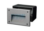 3W Horizontal Recessed LED Step Lights Outdoor , Soft Beam Light LED Stair