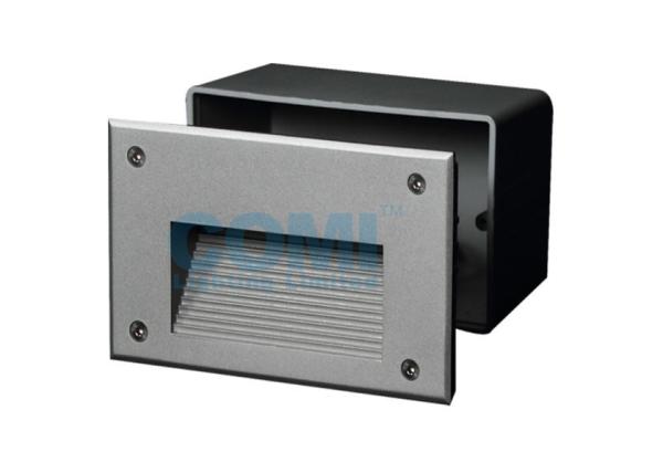 3W Horizontal Recessed LED Step Lights Outdoor , Soft Beam Light LED Stair