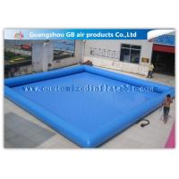 Buy cheap Summer Party Inflatable Family Swimming Pool , Large Portable Swimming Pool For Rent product