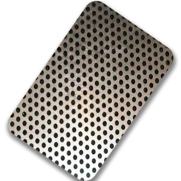 Buy cheap SS 304 Stainless Steel Perforated Sheet 2B BA Mirror Finish Surface from wholesalers