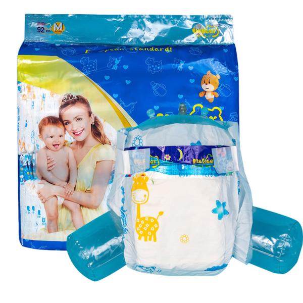 Buy cheap Japan SAP Newborn Baby Nappies Non Woven Fabric Elastic Waistband from wholesalers