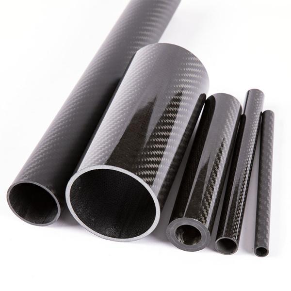 Buy cheap 100% 3K Carbon Fiber Tube High Wear Resistance Various Color And Shape from wholesalers
