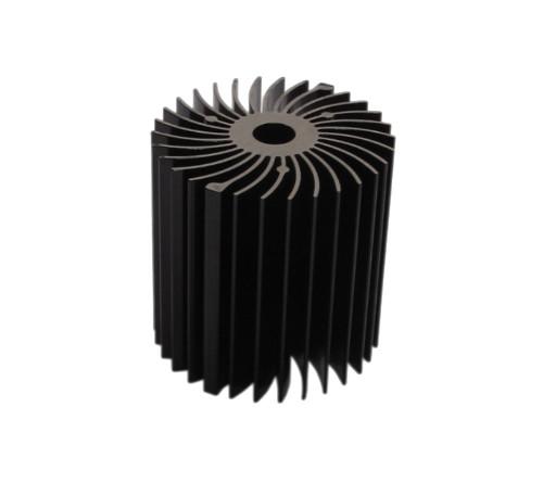 Buy cheap Precision Small Aluminum Heat Sink With Black Anode Treatment from wholesalers