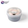 Buy cheap Round mini lunch box refrigerator crisper kitchen bento box plastic PP storage sealed case from wholesalers
