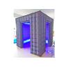 Buy cheap Black Inflatable Led Photo Booth Square Shape Fire Retardant Convenient Installation from wholesalers