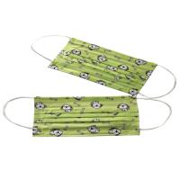 Buy cheap Kids Disposable Face Mask 3 Ply Cute Cartoon Colorful Printing Fluid Resistent product