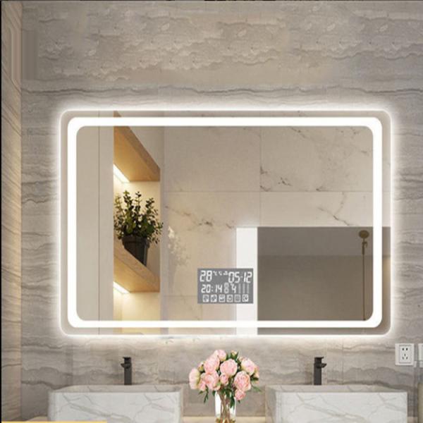 Bathroom mirror lamp square smart make-up mirror light hotel led anti-fog