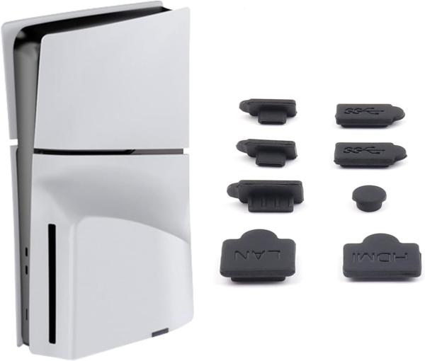 Buy cheap Dust Plug For PS5 Slim Console Silicone Protector Game Console Accessories from wholesalers