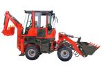 EUR III EUR V Backhoe Loader WZ35-10 1-1.2 Tons 37kw