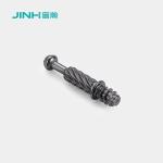 Black Nickel Plated 32mm Minifix Cam Bolt Easy Installation Furniture Connecting