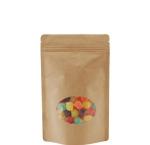 High Quality Custom Printed Flat Bottom Stand Up Kraft Paper Bags Food Packaging