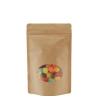 Buy cheap Heat seal Food grade side gusset Kraft Paper Lined Aluminum Foil Bags Coffee Packages from wholesalers