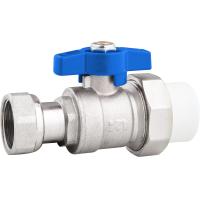 Buy cheap 5201B Gas Stove Valve Brass Ball Valve DN15 DN20 for Tap Water Supply with PP-R product