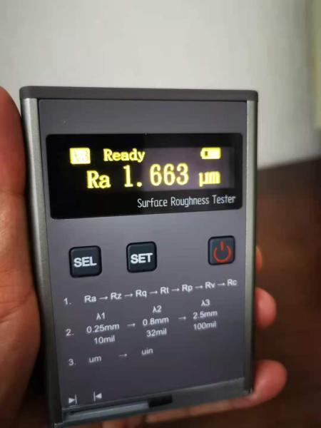 Buy cheap 7 parameters High Precision Handheld OLED display Surface Roughness Tester from wholesalers
