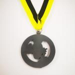 Black Nickel Plating 3D Carnival Medal Customizable For German Carnival