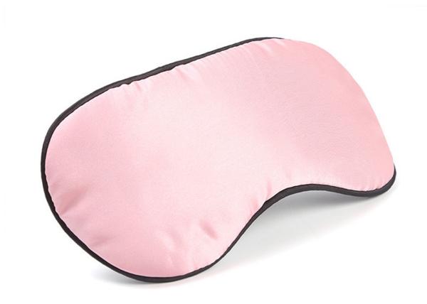 Buy cheap Luxury Silk Floss Pink Sleeping Eye Cover For Travel OEM from wholesalers