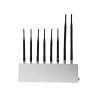 Buy cheap Cell Phone Signal Jammer + GPS + WIFI + Walkie Talkie / Wireless Earphone (8 antennas) from wholesalers