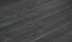 Black SPC Rigid Core Vinyl Flooring Anti Slip Non Faded Color Dry Backing