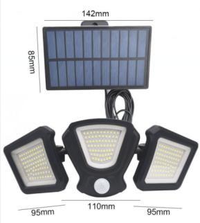 Buy cheap 6W ABS Solar Powered LED Lamps 1800mah 2X18650 Lithium Battery 19x13x11cm IP44 from wholesalers